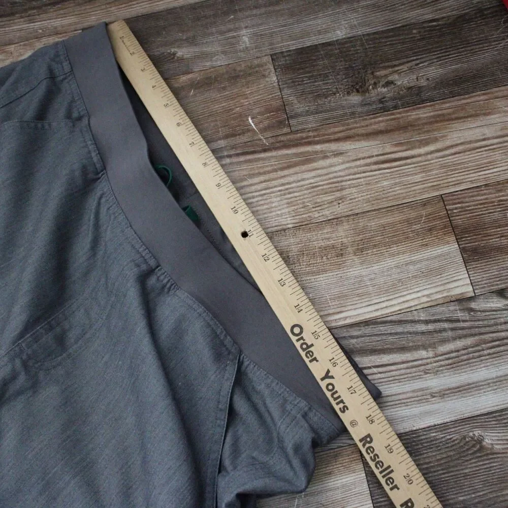 Figs Men’s Technical Collection Scrub Set Gray Pants XL/S T2001S -Top XXL FM1500